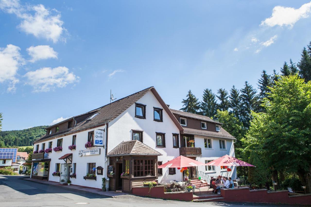 Hotel Berghof Wasserkuppe & Gaestehaus Fuldaquelle Gersfeld Εξωτερικό φωτογραφία
