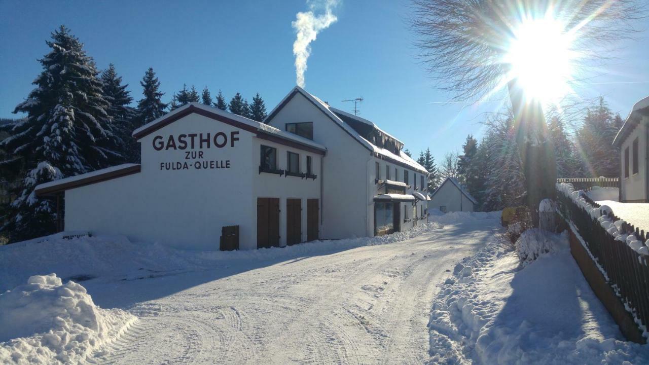 Hotel Berghof Wasserkuppe & Gaestehaus Fuldaquelle Gersfeld Εξωτερικό φωτογραφία